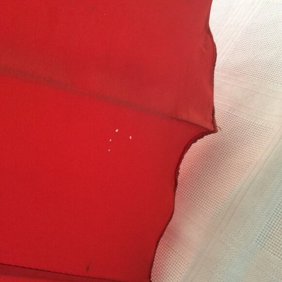 30's or 40's parasol, red, not perfect - Picture 2 of 3